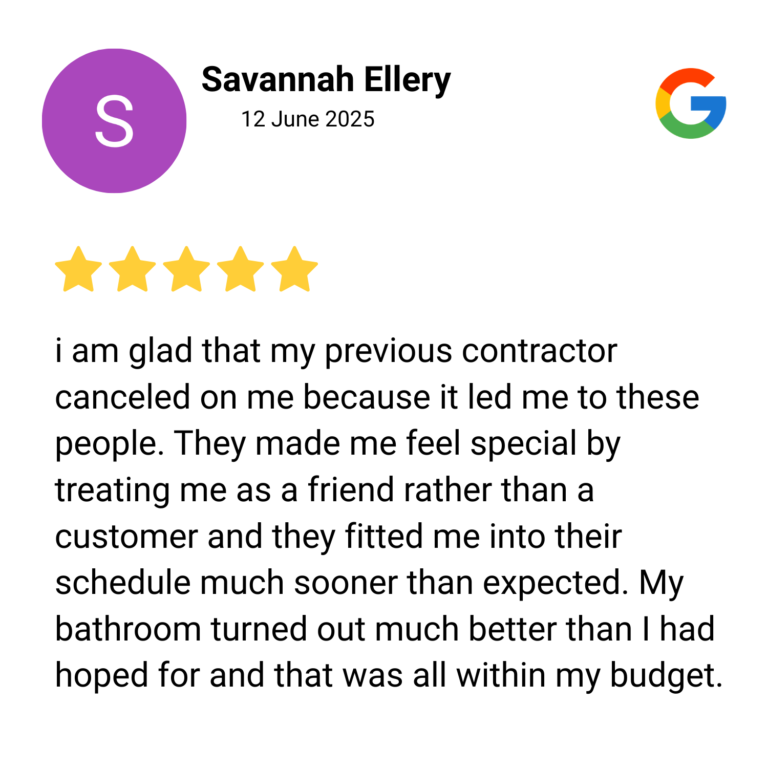 Stonewell Home Remodel in Kirkland Customer Reviews