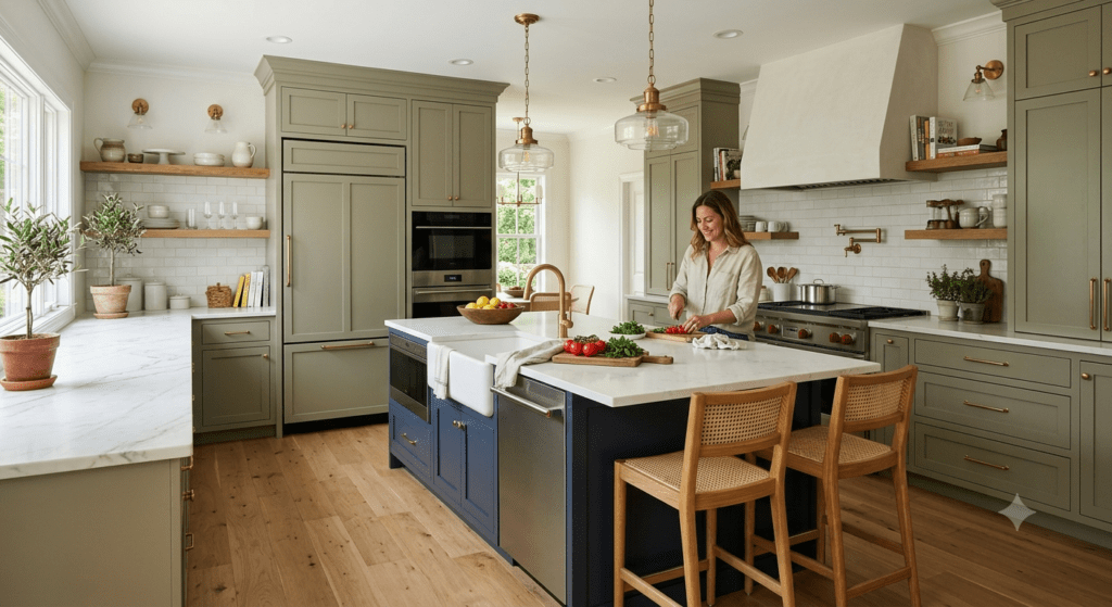 A picture of a kitchen