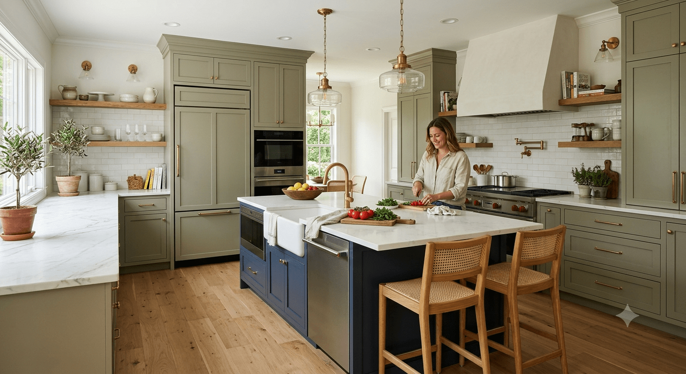 A picture of a kitchen